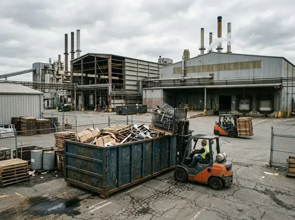industrial-factory-scrap-conta-003 — frequently asked questions, Cheap Roll-off Dumpster Rentals in Leslie, MI